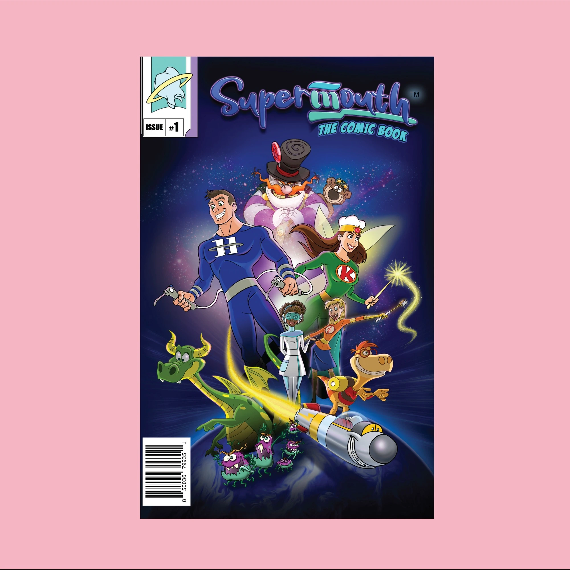 SuperMouth Comic Book