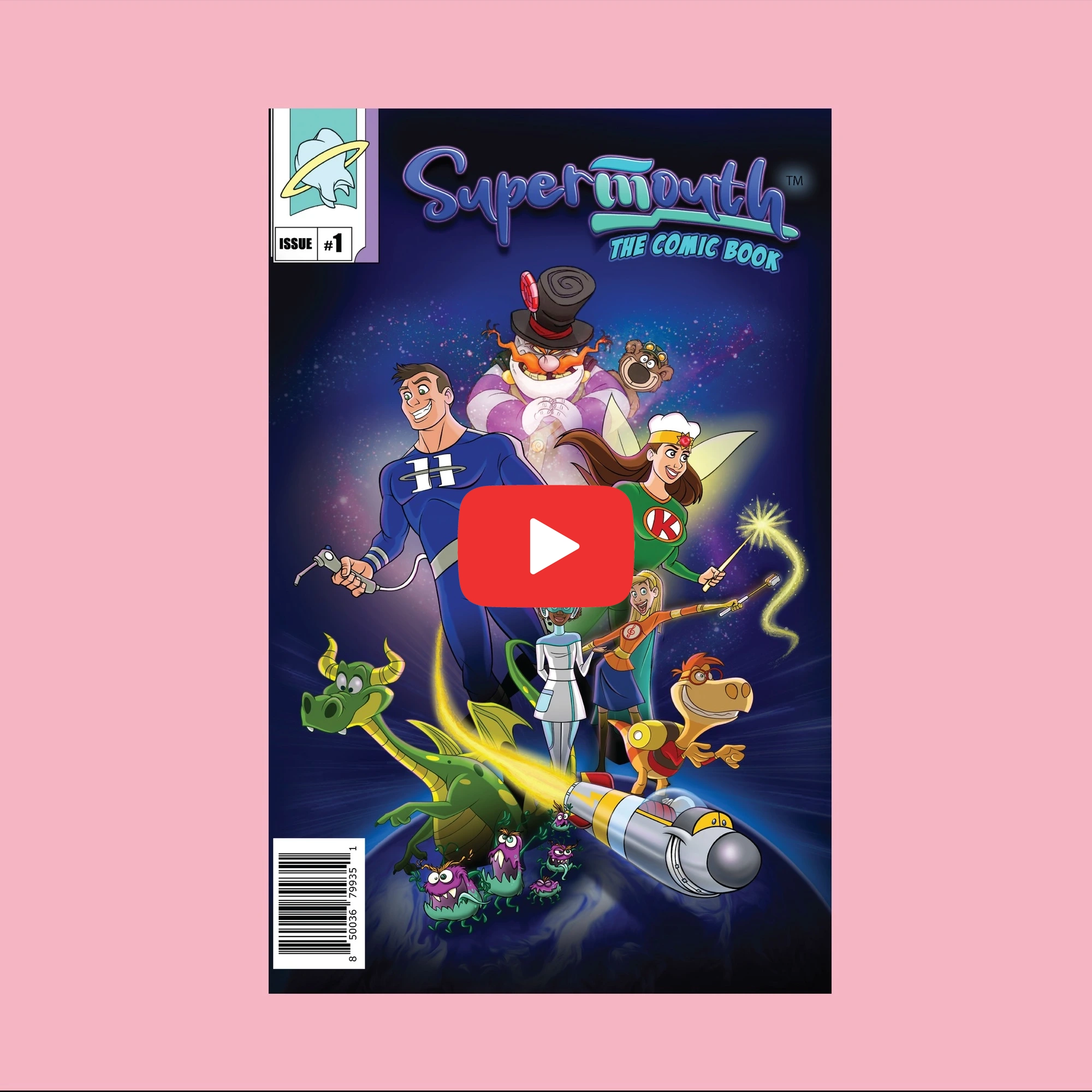 SuperMouth Comic Book